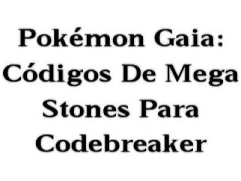 Pokemon Gaia CodeBreaker Codes .